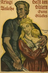 Krigslån, hjälp vårdarna av din förmögenhet, 1918
